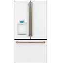 GE Cafe CYE22TP4MW2 36" Matte White Counter Depth French Door Smart Refrigerator
