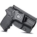 SCCY CPX1 CPX2 Holster IWB KYDEX Holster Fit: SCCY 9mm CPX-1 CPX-2 Gen 1-2 - Not Fit CPX1 / CPX2 Gen 3, Inside Waistband Appendix Holster SCCY CPX-2 Concealed Carry, Adj. Cant & Retention, Right Hand