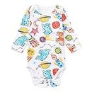 WOCACHI Unisex-Baby Romper,Clearance! Promotion! Discount! Long Sleeves Cartoon Print Baby Clothes Toddler Jumpsuit Baby Boys Girls Infant Bodysuit
