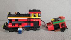 Lego Train Partial Set Motorized With Minifig Untested Parts As Is