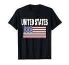 Bandera Estados Unidos USA American Flag Hombre Mujer Camiseta