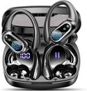 Auriculares deportivos Bluetooth, in Ear inalámbricos Bluetooth 5.3 con micrófono HD, H