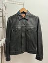 RARE LEVI’S X SUPREME NEW YORK FW11 LEATHER TRUCKER JACKET SIZE S MADE IN USA