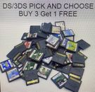Nintendo DS/3DS Games Game Carts Pick & Choose Video Games Buy 3 Get 1 Free #2