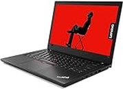 Lenovo ThinkPad T480 Windows 11 Ultrabook - 14" Full HD Quad Core i5-8350U 16GB 256GB SSD HDMI WebCam WiFi PC Laptop (Renewed)