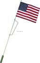 Beaver Dam Tip-Up Flag American Flag