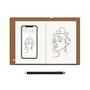 HUION Note 2-in-1 Digital Notebook Drawing Tablet With Battery-free Pen, Bluetooth Wireless Paper Tablet Electronic Writing Pad for Note-taking, Digital Art & Meeting, Refillable A5 Notepad, 9.5x7inch