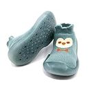 Anti-Slip Baby Toddler First Walking Sock Shoes, [Cute Animal] Cotton Lightweight Slip-On Shoes with Soft Rubber Sole Unisex Non-Skid Indoor Outdoor Floor Slipper Breathable Kid Girls Boys Socks Boot
