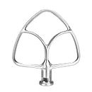 Stainless Steel Flat Beater Replacement for KitchenAid 4.5-5 Qt Tilt-Stand Mixers - KitchenAid Paddle Attachment and Kitchenaid Beater Replacement