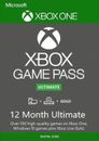 Xbox Game Pass Ultimate 1 año (12 meses) suscripción EE. UU. Ver descripción