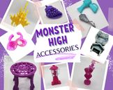 Reemplazos de accesorios para muñeca Monster High Ever After High que elijas