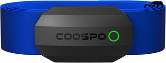 COOSPO Pulsmesser Brustgurt, Bluetooth ANT + Brust HRM zum Laufen