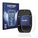 Savvies 6 Stück Schutzfolie für Polar M400 / M430 Displayschutz-Folie Ultra-Transparent