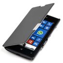Microsoft Nokia Lumia 520 Hülle Tasche Slim Case Schutz Etui Cover schwarz