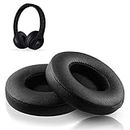 PARION Beats Solo Replacement Ear Pads for Solo 2.0/3.0 Wireless Headphone 2 Pieces, Black