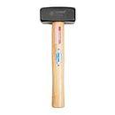 Taparia GH 1000 Steel Club Hammer with Handle (Beige and Black) (1000g)