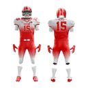 10 Custom American Football Uniforms Digital Sublimation Sets Jersey and Pant+++