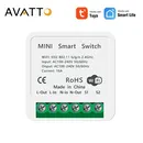 Avatto Tuya Wifi Mini Smart Switch 16a Modul 2-Wege-Steuerung Smart Home Gadgets DIY-Schalter