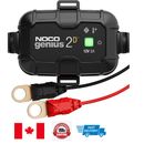 NOCO GENIUS2D, 2A Direct-Mount Onboard Car Battery Charger, 12V Automotive Batte