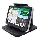 iSaddle Dashboard GPS Mount Holder - Universal Dashbaord Phone Tablet PC Navigation Holder for Garmin Nuvi Tomtom iPhone iPad Galaxy Yoga Android Fits 4.3"-9.6" GPS & Smartphone Friction Mount Holder