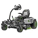 EGO Power+ ZT4205S 42-Inch 56-Volt Lithium-ion Cordless Zero Turn Radius Mower with e-Steer™ Technology with (4) 12.0Ah Batteries and Charger Included