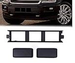 Front Bumper Cover Lower Grille Trim Panel Plastic Fit For 2018-2020 Ford F150 Black