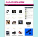 CAR ACCESSORIES FULLY STOCKED - AFFILIATE WEBSITE FOR SALE - 1 YEARS HOSTING