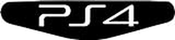 Adesivo Play Station PS4 Lightbar, motivo a scelta nero nero PS4 (schwarz)