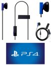 Sony PlayStation 4 PS4-PS5 Mono Chat Earbud, Headphone with Mic
