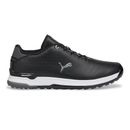 Puma PROADAPT ALPHACAT Men's Leather Golf Shoes - Black/Puma Silver Size 8 US