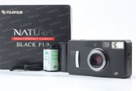 [COMO NUEVA en caja] Cámara fotográfica de apuntar y disparar Fujifilm Natura negra F1.9 JAPÓN