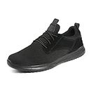 Bruno Marc Men's Slip On Fashion Sneakers Casual Lightweight Running Walking Tennis Shoes,Size 10,Black,Walk_Work_01