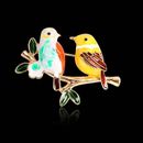 Cute Bird Alloy Brooch Ladies Party Clothing Accessories Animal Brooches Gift