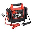 Car Jump Starter Power Pack with Air Compressor, 900A 12V UltraSafe Lead-Acid Battery Booster Power Pack, Power Bank Charger with USB Socket and DC Outlet, 150PSI Tyre Inflator with 3 Adapters