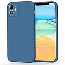 Silicone Case for iPhone 11 Case (2019) 6.1-Inch, Silky-Soft Touch Gel Rubber Cover, Full Protective Case, Shockproof Anti-Scratch Case Cover