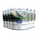Backpacker's Pantry Three Sisters Southwestern Quinoa & Beans - Freeze Dried Backpacking & Camping Food - Emergency Food - 18 Grams of Protein, Vegan, Gluten-Free - 6 Count