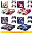 Sexy Anime Girls PS4 Skin Sticker Decal Wrap Playstation 4 Console Controller