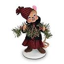 Annalee Winter Woods Garland Mouse, 8 in