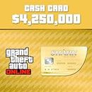 Grand Theft Auto Online: $4,250,000 Whale Shark Cash Card PC (No CD/DVD)