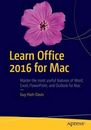 Learn Office 2016 para Mac de Guy Hart-Davis: nuevo