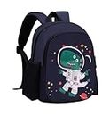 Frantic Waterproof Polyester 26 L School Backpack With Pencil/Staionery Pouch School Bag Class 1 to 8 Daypack Picnic Bag For School Going Boys & Girls(BK_Blue_Star_Dinosaur_24_B)