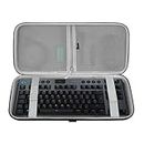 Geekria Tenkeyless Keyboard Case, Hard Shell Travel Carrying Bag for TKL 80% Compact 87 Key Computer Mechanical Gaming Keyboard, Compatible with Logitech G915 TKL, G PRO Keyboard, G PRO X TKL