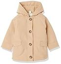 Amazon Essentials Unisex Babies' Recycled Polyester Separable Trench Coat (Previously Amazon Aware), Beige, 9 Months