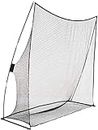 Amazon Basics Portable Driving Practice Golf Net, Grey, 2.44 x 2.44 meters