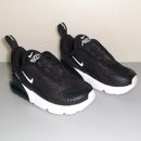 Nike Air 7C Black and White Kids Baby Toddlers Sneaker Shoes - US Size 8C