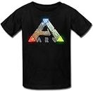 Youth Ark Logo Ark Survival Evolved T-shirt pour homme Noir, Noir , L