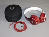 Beats Solo On-Ear Headphones Luxe Edition - Red (Metallic) - Parts only - Read