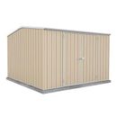 Absco Premier 10 ft. W x 10 ft. D Metal Storage Shed in Gray | Wayfair AB1008