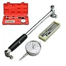 Stainless Steel High Accuracy 50-160MM Dial Bore Gauge, Measuring Engine Cylinder Tool Kit Used to Measure Internal Dimensions of Work Pieces by Comparative Method