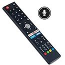 Allimity GCBLTV02BDBBT Replacement Voice Remote fit for Kogan Smart 4K UHD LED TV Android TV Series 9 XU9210 XU9220 XU9250 XU9230 KALED65XU9250STA KALED65XU9250STB KALED50XU9220STA KALED55XU9220STA